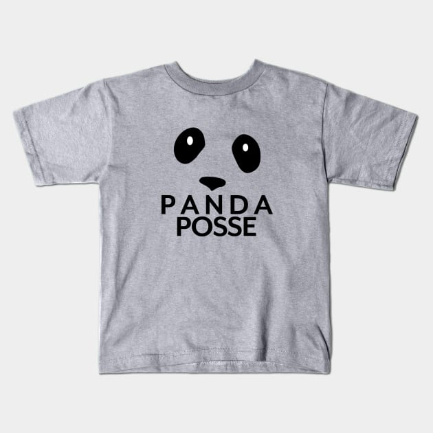 Bicoastal Panda Posse Kids T-Shirt by Marisa:: Host of Bicoastal Panda